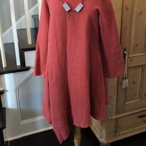 Bryn Walker Raspberry Red Naida Tunic S